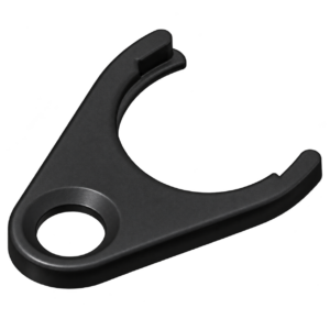 Support jeton de caddie – Support compact permettant de garder à portée de main un jeton de caddie ou une pièce de 2 CHF. Pratique au quotidien